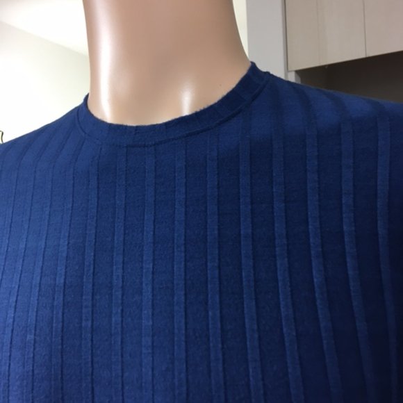 EUC - Claiborne, Men, Crewneck Sweater, Long Sleeve, Blue, size M - Picture 2 of 14